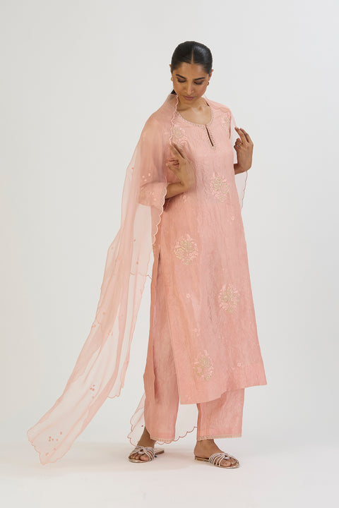 Janvi Kurta and Pant-Pink
