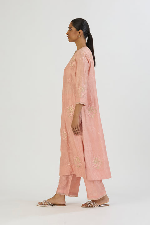 Janvi Kurta and Pant-Pink