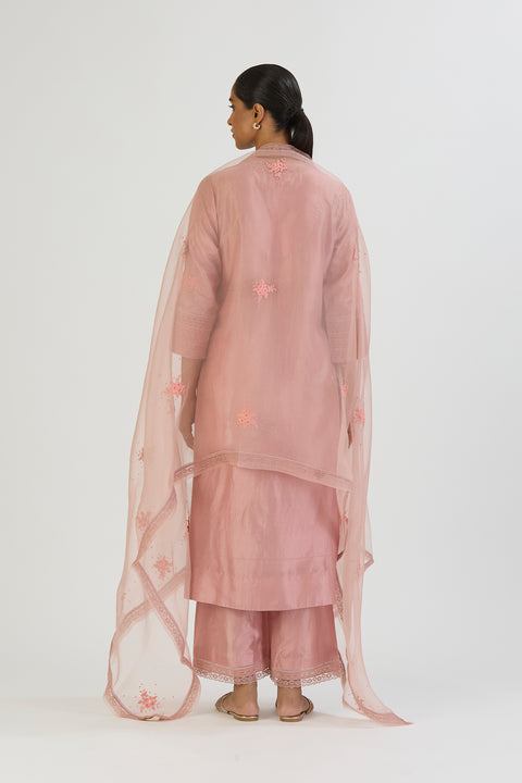 Ritika Dupatta-Salmon Pink