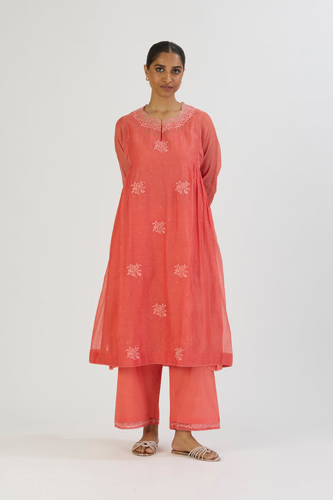 Jamini Kurta and Pant-Pink