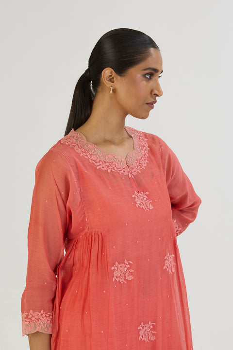 Jamini Kurta and Pant-Pink