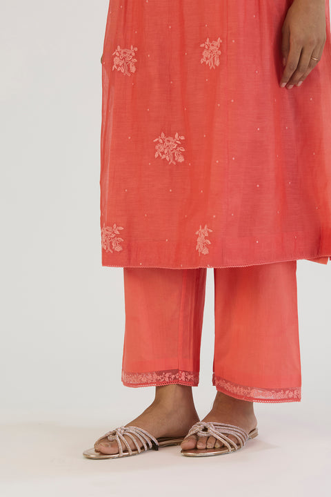 Jamini Kurta and Pant-Pink