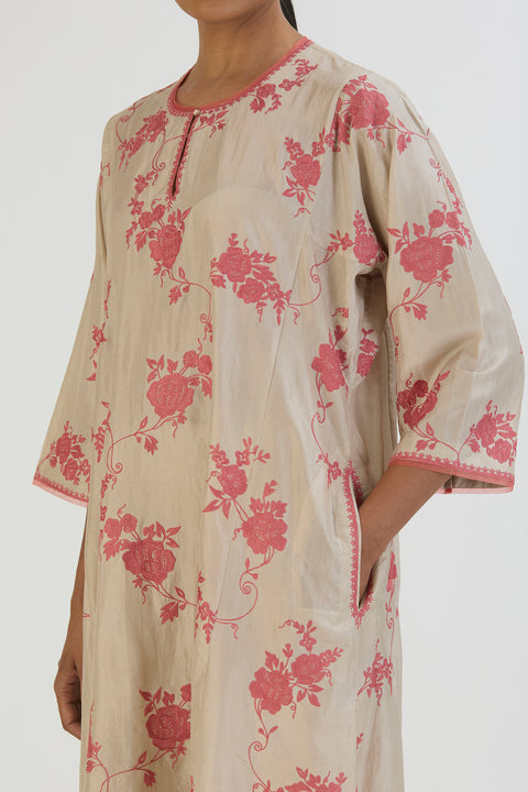 Uditi Kurta and Pant-Sage Blue