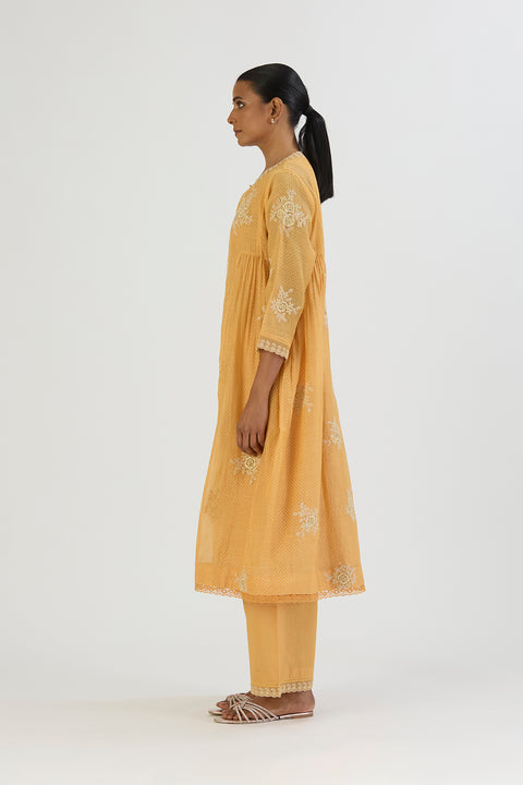 Yukti Kurta and Pant-Yellow