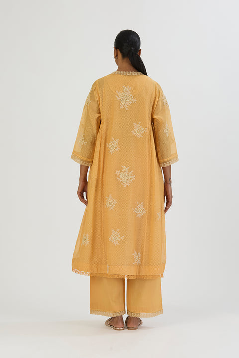 Yukti Kurta and Pant-Yellow