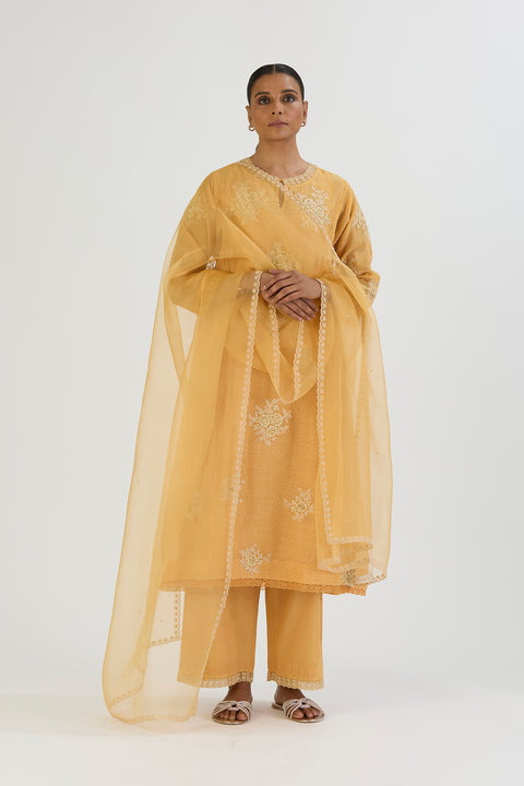 Sati Dupatta-Yellow