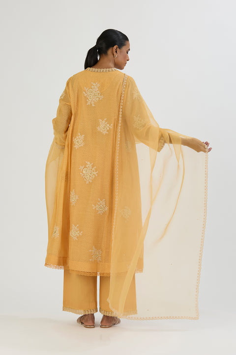 Sati Dupatta-Yellow