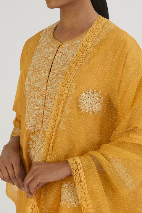 Kashish Dupatta-Yellow