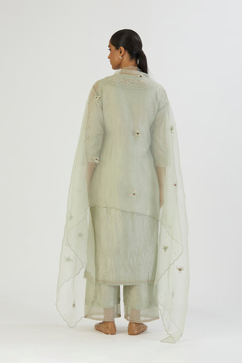 Jitika Dupatta-Sage Blue