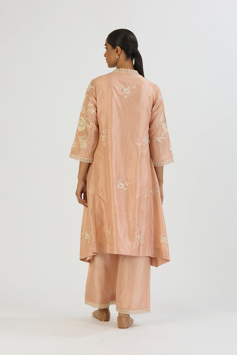 Tara Kurta and Pant-Light Pink