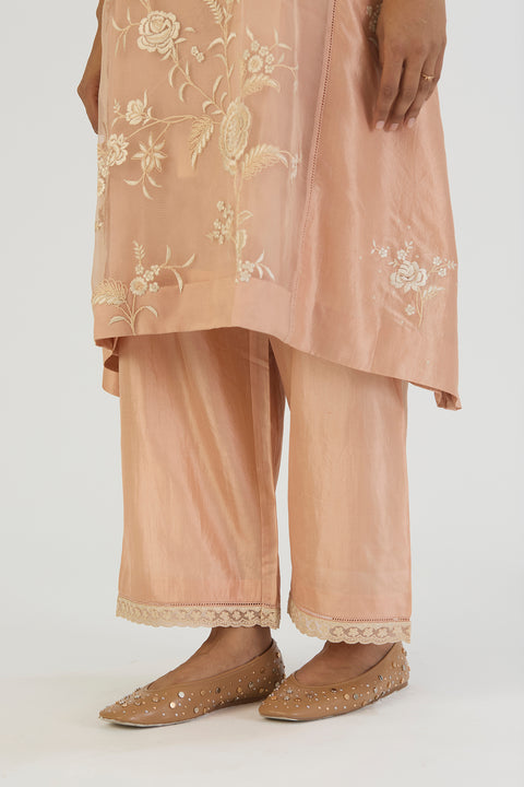 Tara Kurta and Pant-Light Pink