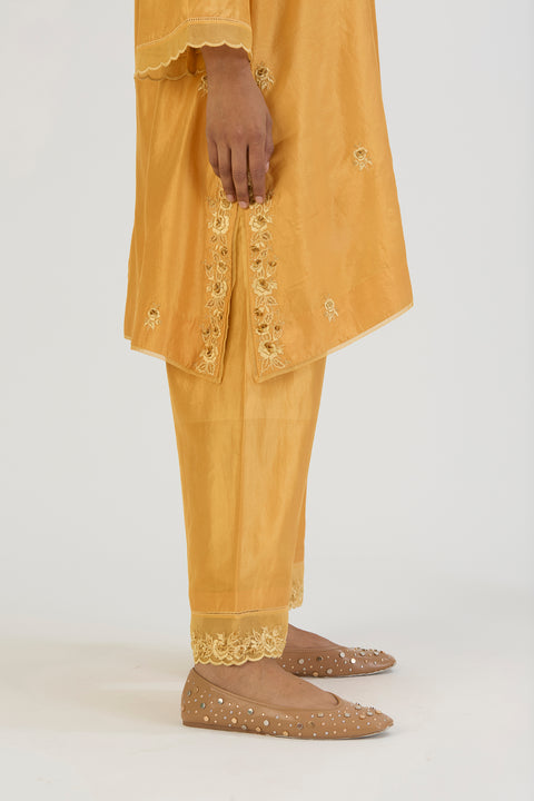 Ferah Kurta and Pant-Yellow