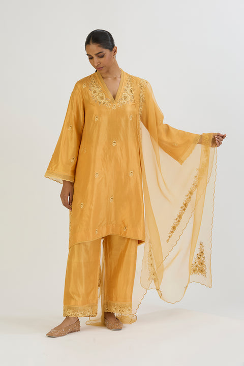 Raavi Dupatta-Yellow