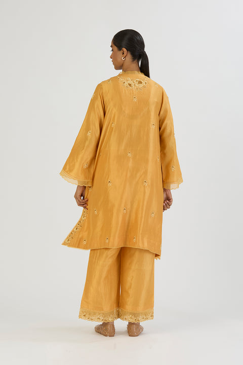 Ferah Kurta and Pant-Yellow