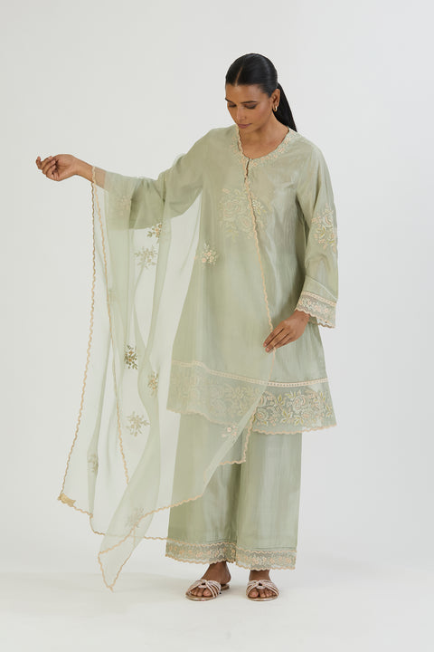 Yashvi Dupatta-Sage Blue