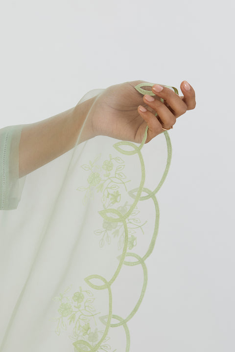 Urvi Dupatta-Sage Blue