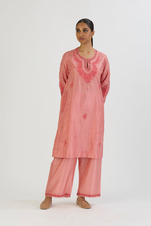 Ojaswi Kurta and Pant-Pink