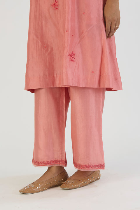 Ojaswi Kurta and Pant-Pink