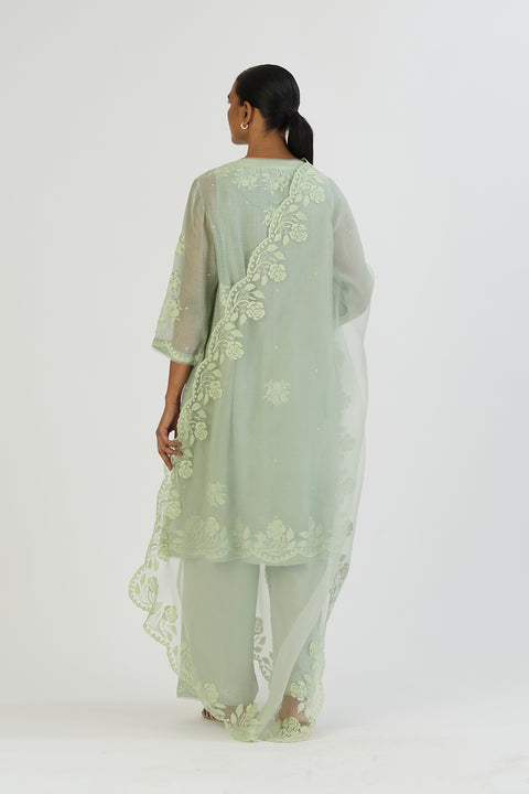 Riva Dupatta-Sage Blue