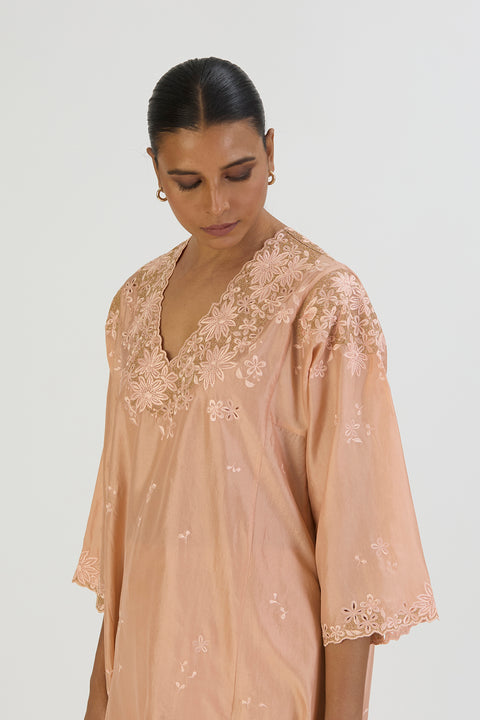 Diva Kurta and Pant-Light Pink