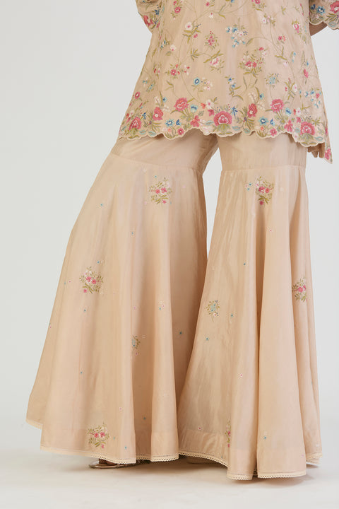Saranya Kurta and Sharara-Oats
