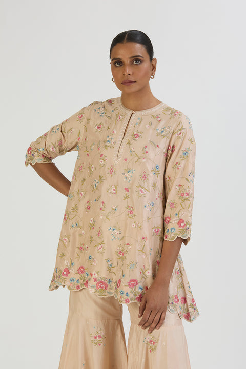 Saranya Kurta and Sharara-Oats