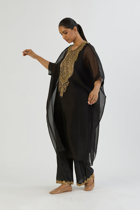 Zoya Kaftan and Pant-Black