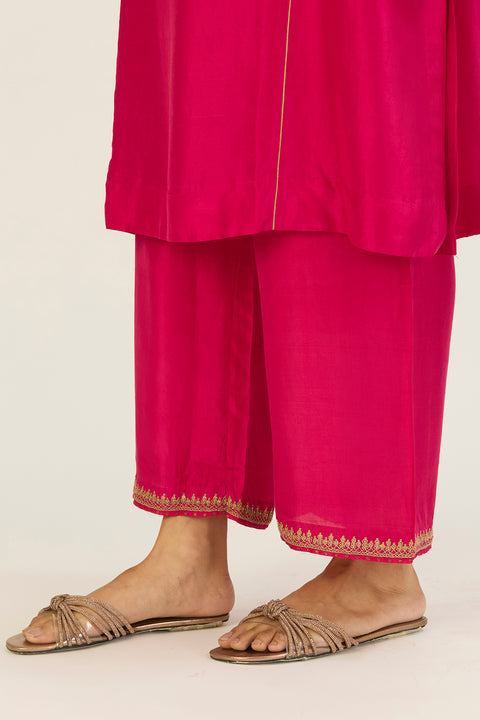 Rekha Kurta and Pant-Fuschia