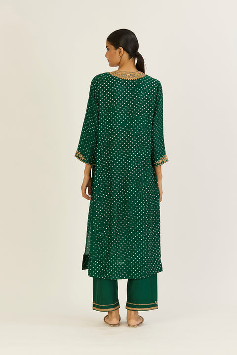 Navya Kurta and Pant-Green