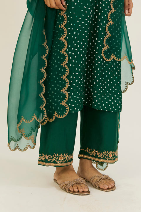 Navya Kurta and Pant-Green