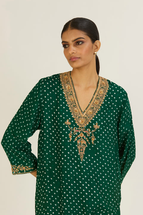 Navya Kurta and Pant-Green