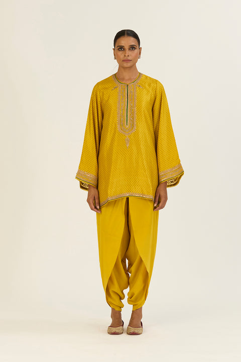 Rini Kurta and Pant-Lime Green