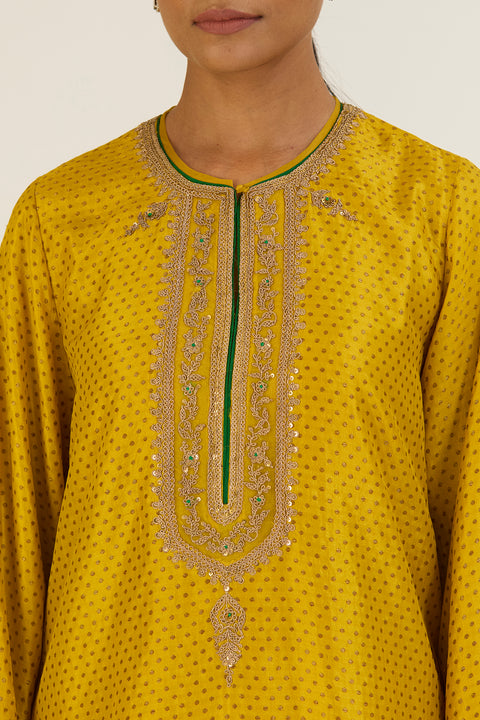 Rini Kurta and Pant-Lime Green