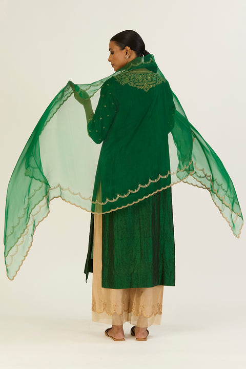 Kaveri Dupatta-Green