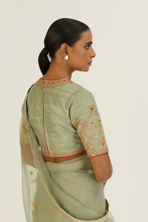 Naina Blouse-Jade