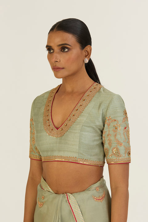 Naina Blouse-Jade