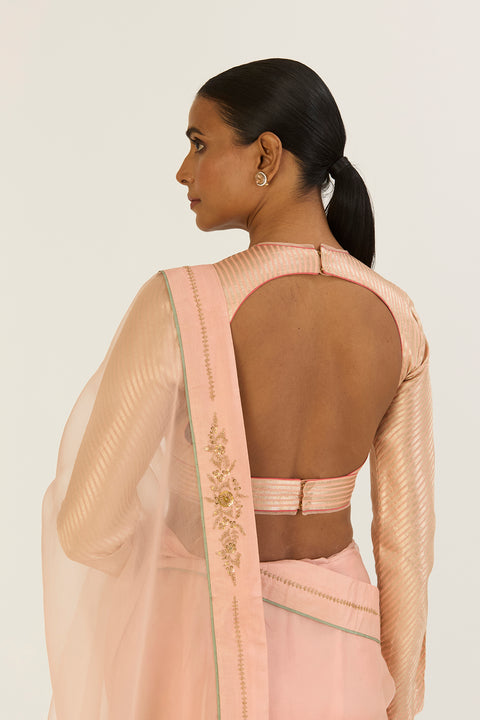 Keha Blouse-Salmon Pink