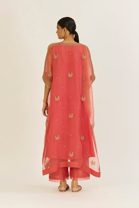 Sailo Kaftan and Pant-Peach