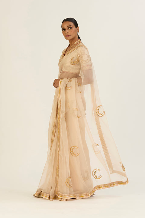 Sushmita Saree-Ivory