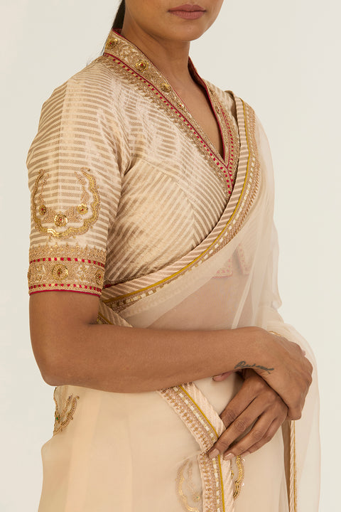 Seema Blouse-Ivory