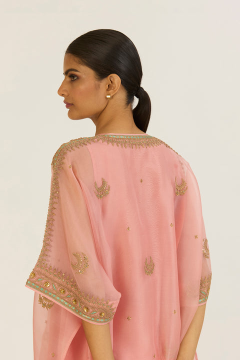 Sailo Kaftan and Pant-Salmon Pink