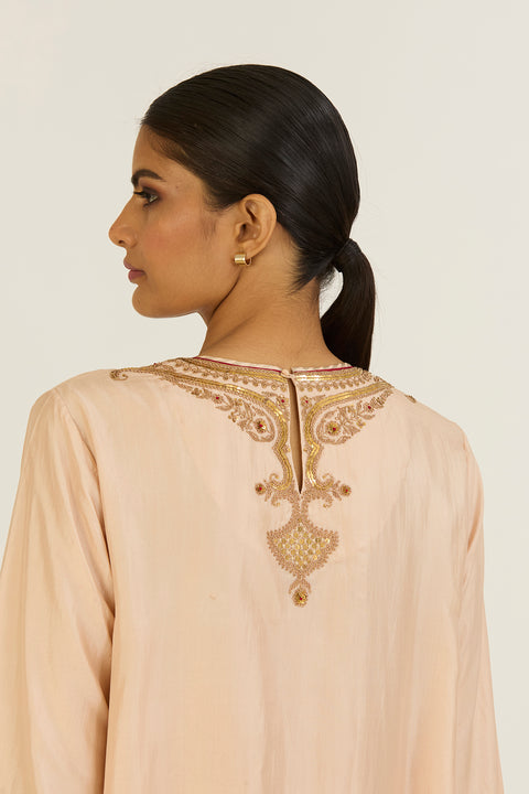 Alta Kurta and Pant-Champagne