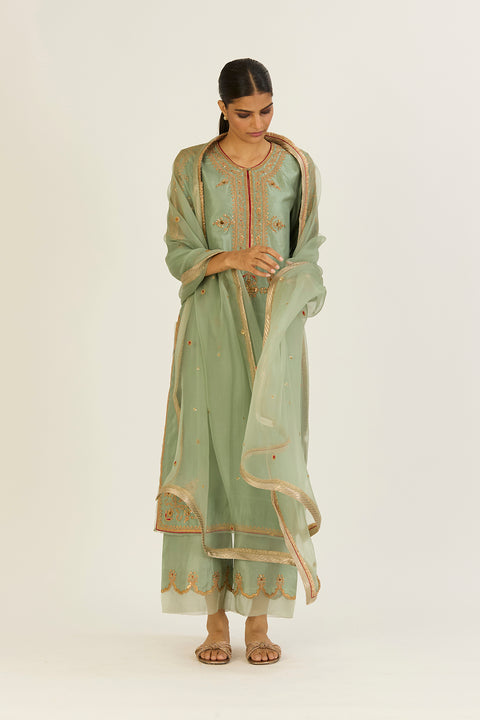 Aarna Dupatta-Jade