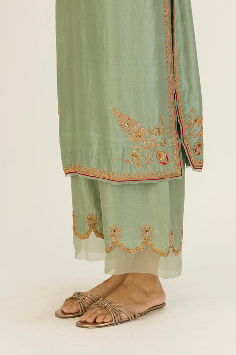 Nandita Kurta and Pant-Jade
