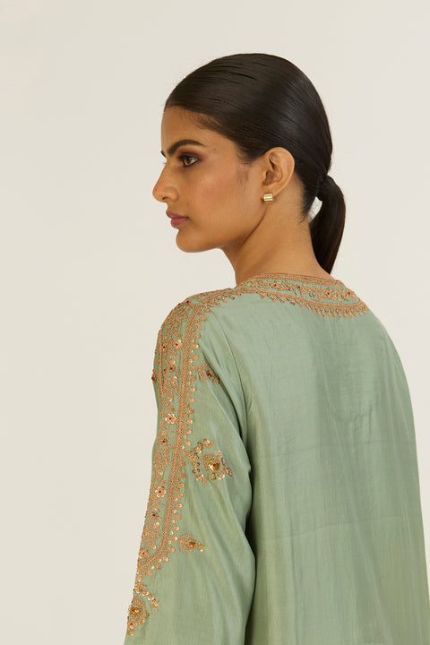 Nandita Kurta and Pant-Jade