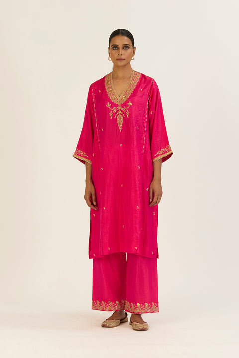 Navya Kurta and Pant-Fuschia