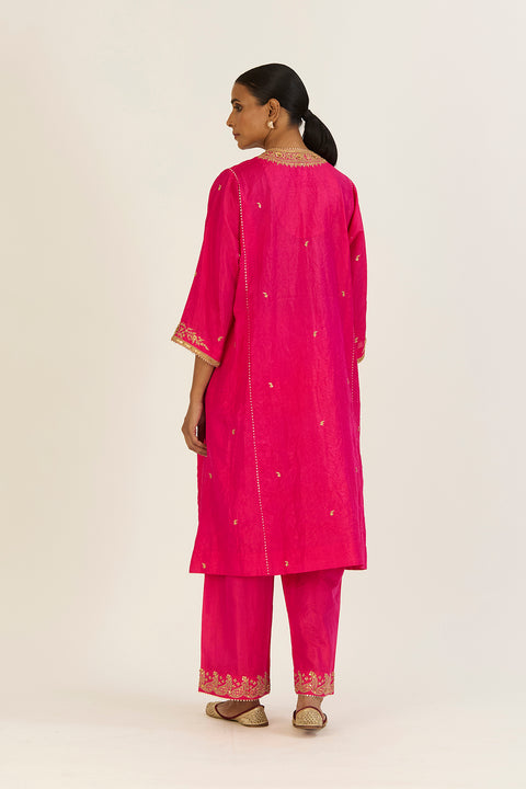 Navya Kurta and Pant-Fuschia