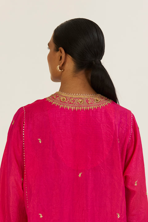 Navya Kurta and Pant-Fuschia