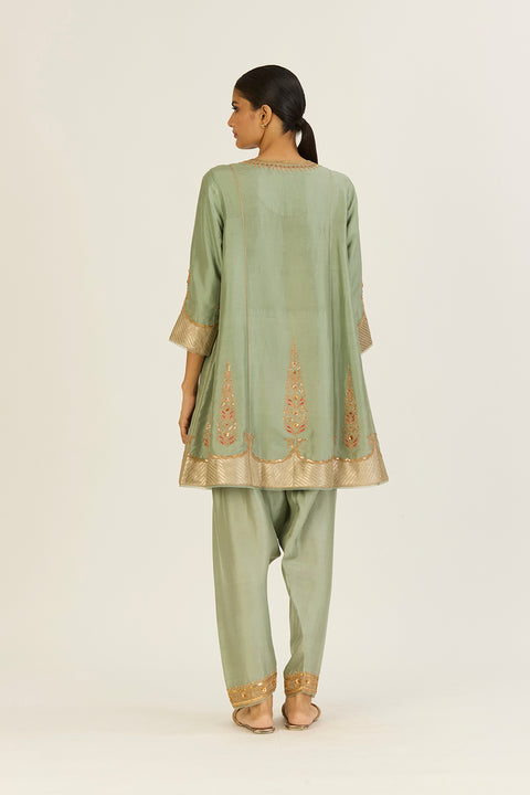 Mehar Kurta and Pant-Jade