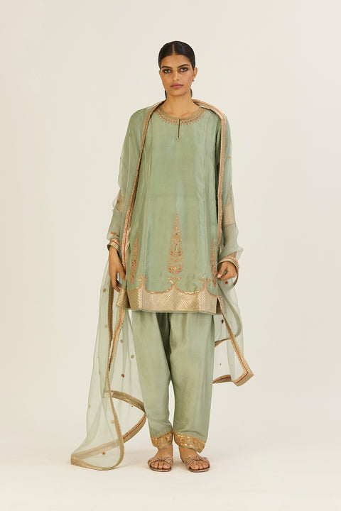 Mehar Kurta and Pant-Jade